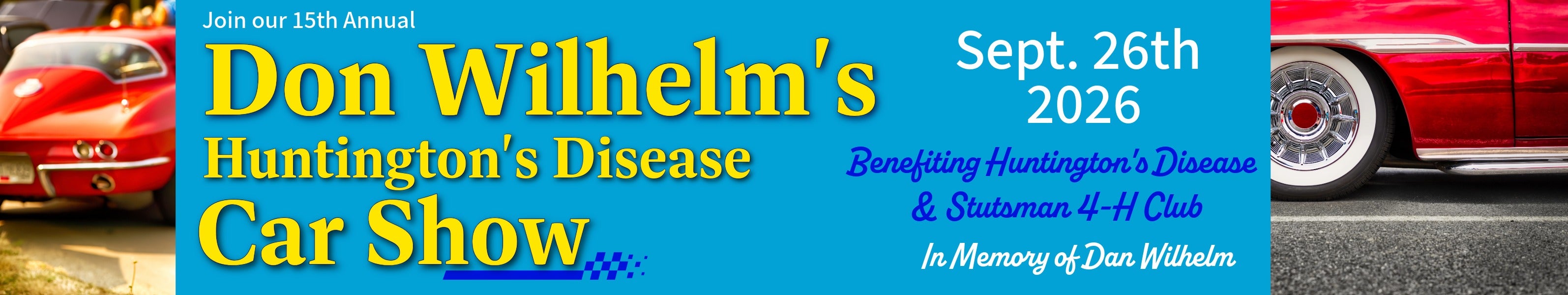 car show banner